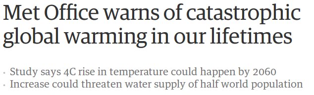 MetOffice4CWarming