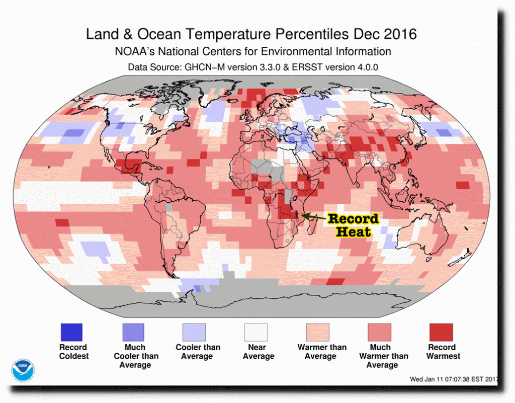 Global Warming World Map Based Largely On “fake Science