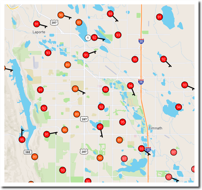 fort collins weather underground