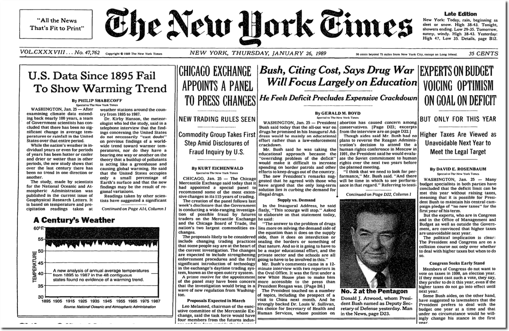 2018 NYT contradicts their own 1980s climate reporting ...