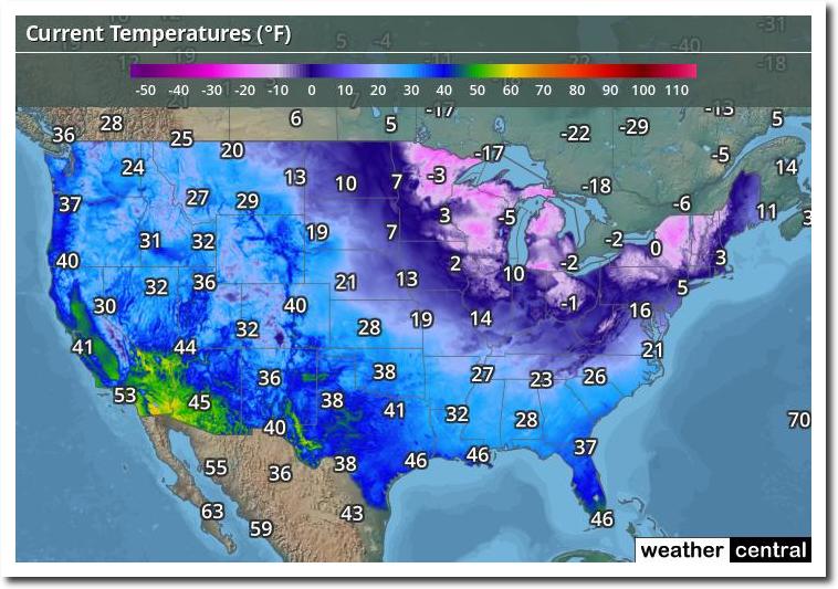 Us weather. Метеокарта США. Погода США на карте. USA weather Map. Current weather.