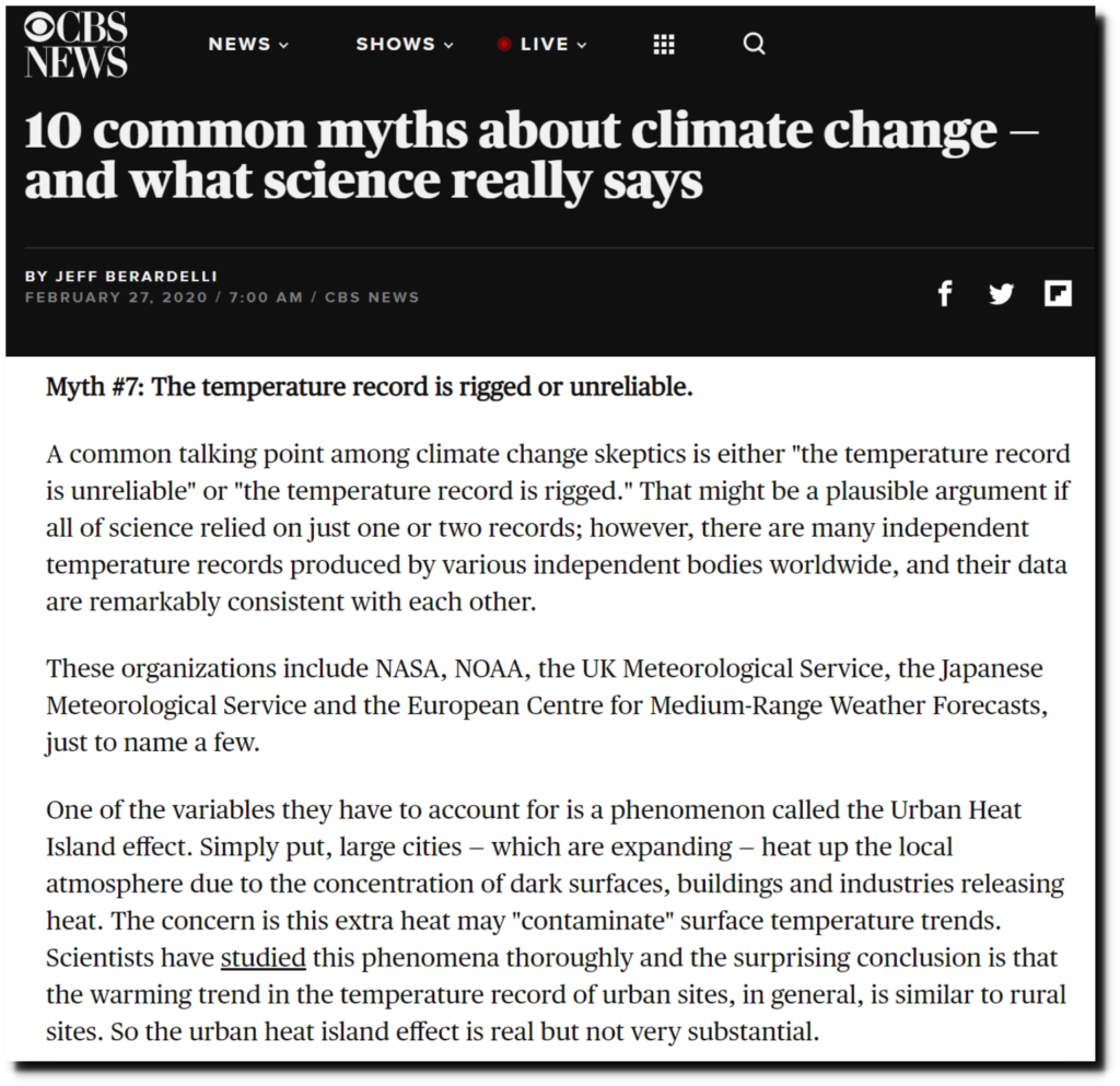 Zombie Climate Science | Real Climate Science