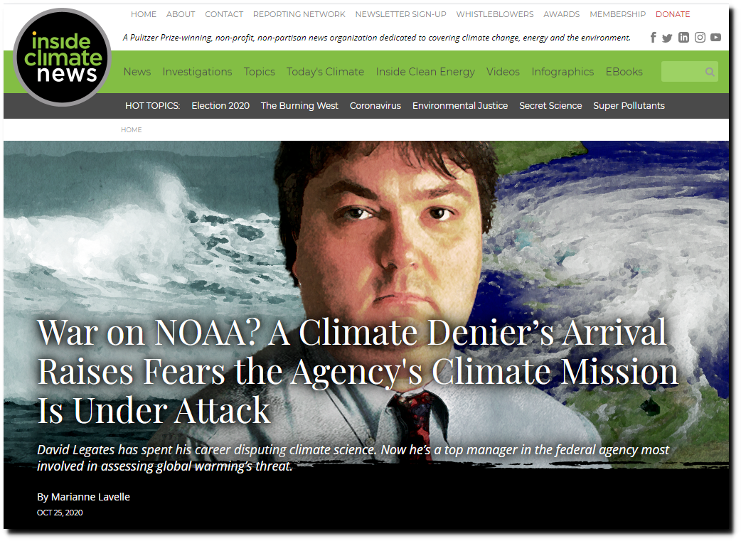 Rebuttal: Full takedown of mainstream media’s incorrect climate claims & media’s attack on NOAA scientist Dr. David Legates