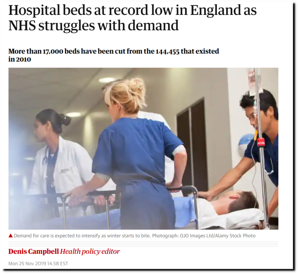 Hospitals In Britain Stretched To Capacity Real Climate Science