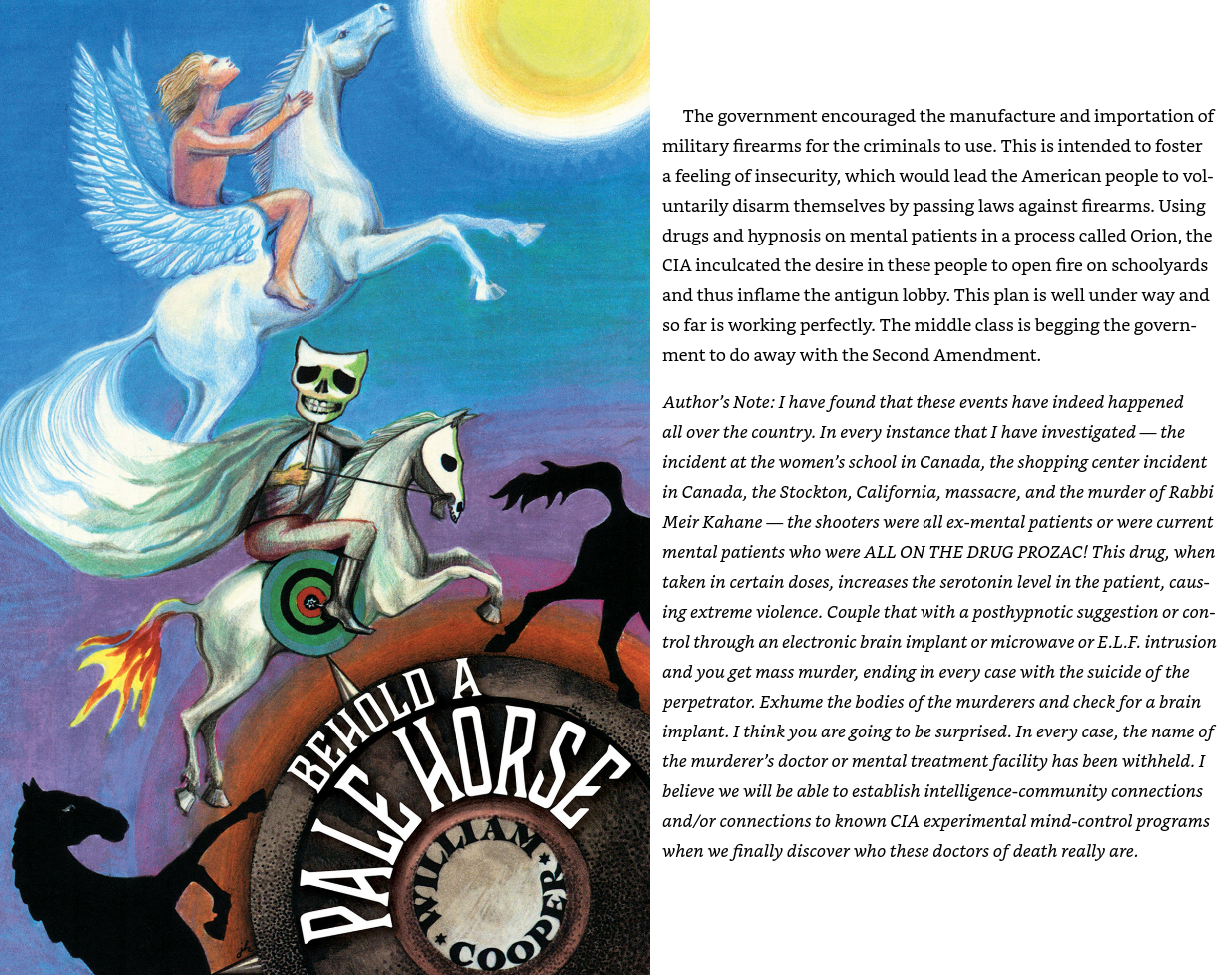 Behold a pale horse audio book